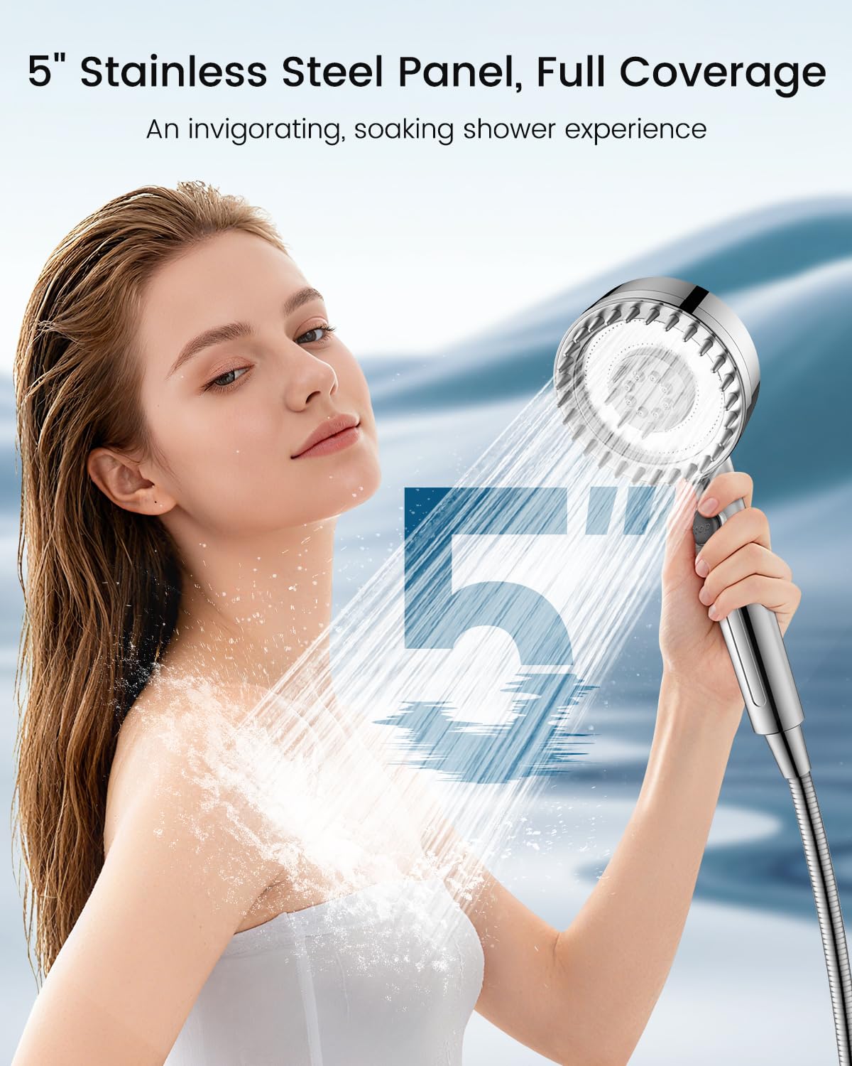 Fitespot four spray modes offer customizable shower experiences.