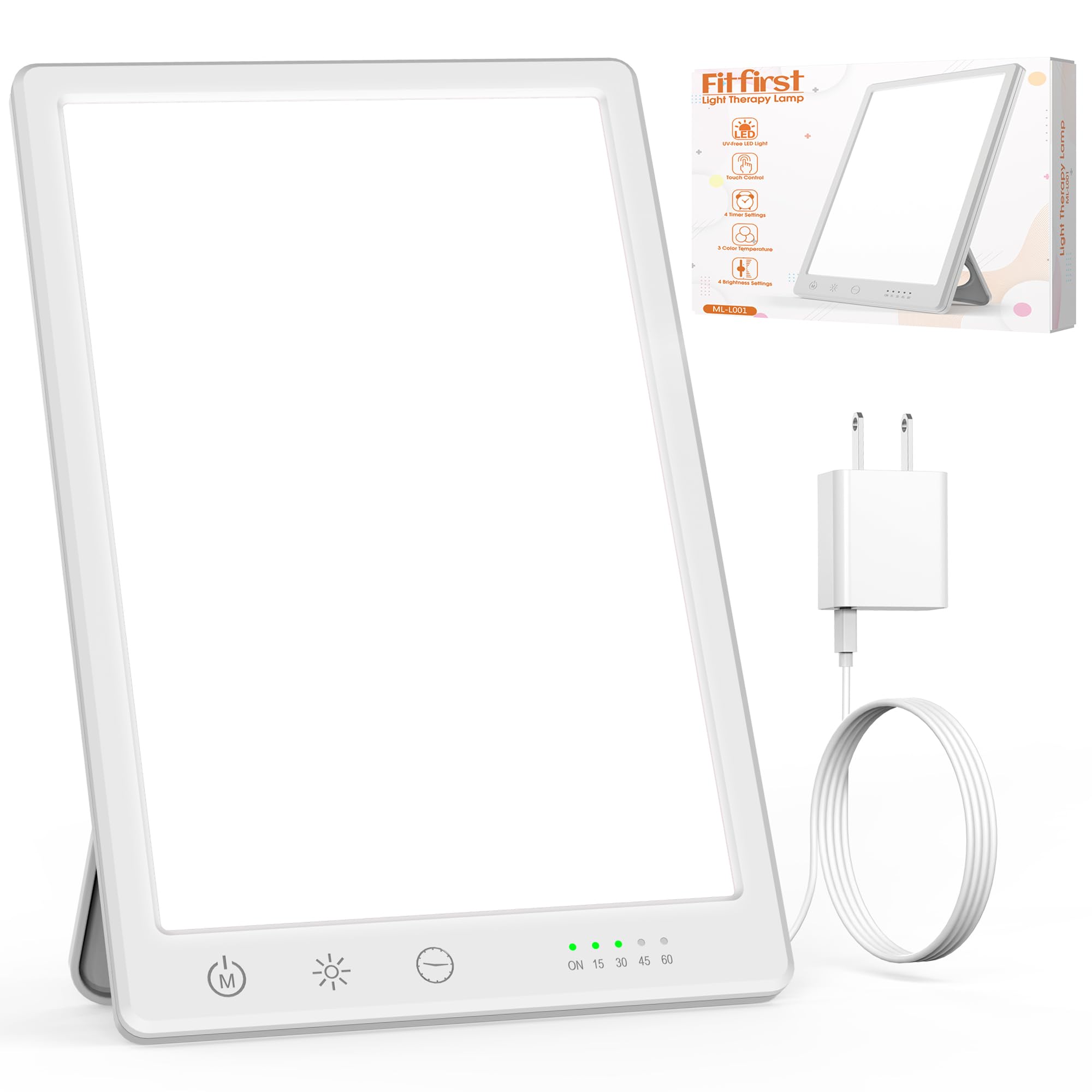Fitfirst Light Lamp compact design ideal for desks and small spaces