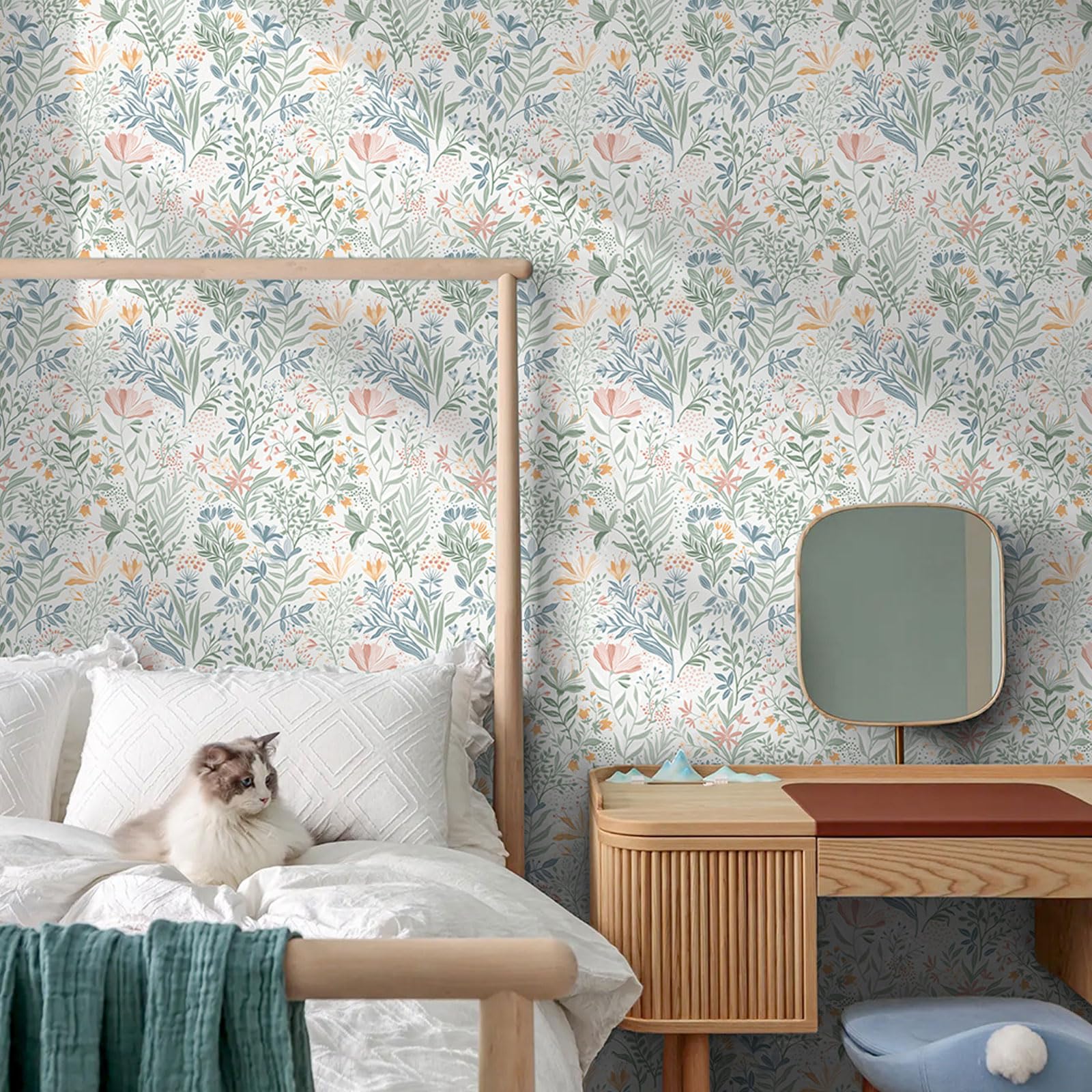 Fititem cabinet wrap wallpaper adds stylish protection and easy refresh.