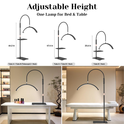 Fitlume Lash Light Flexible Neck offers flexible positioning.
