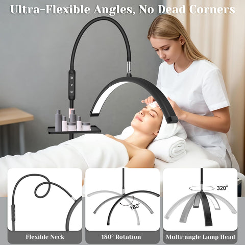Fitlume Lash Light Tilt lets you aim light at the target area.