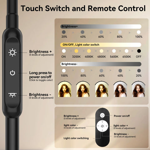 Fitlume Lash Light Wireless Remote simplifies lighting changes during sessions.