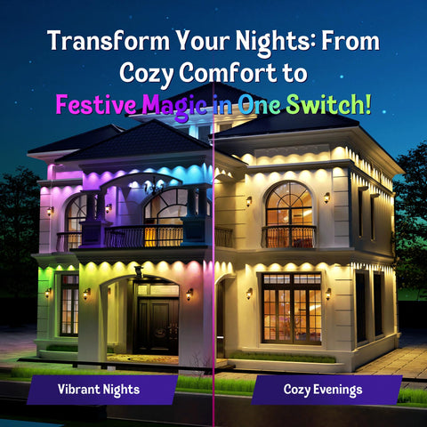 Fitop RGB colors with 48 scenes for versatile outdoor ambiance