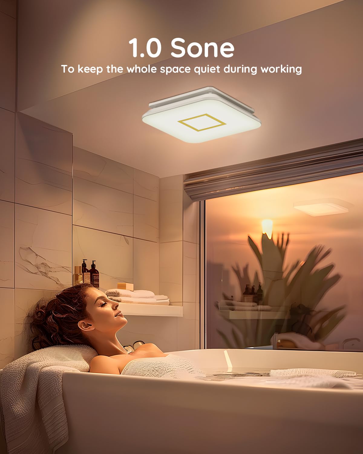 Fitop 4000K bright white setting provides crisp, task-friendly illumination.