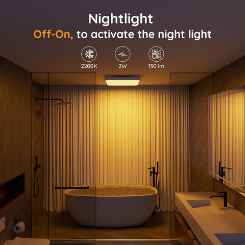 Fitop night light 2200K adds soft glow for late night visits