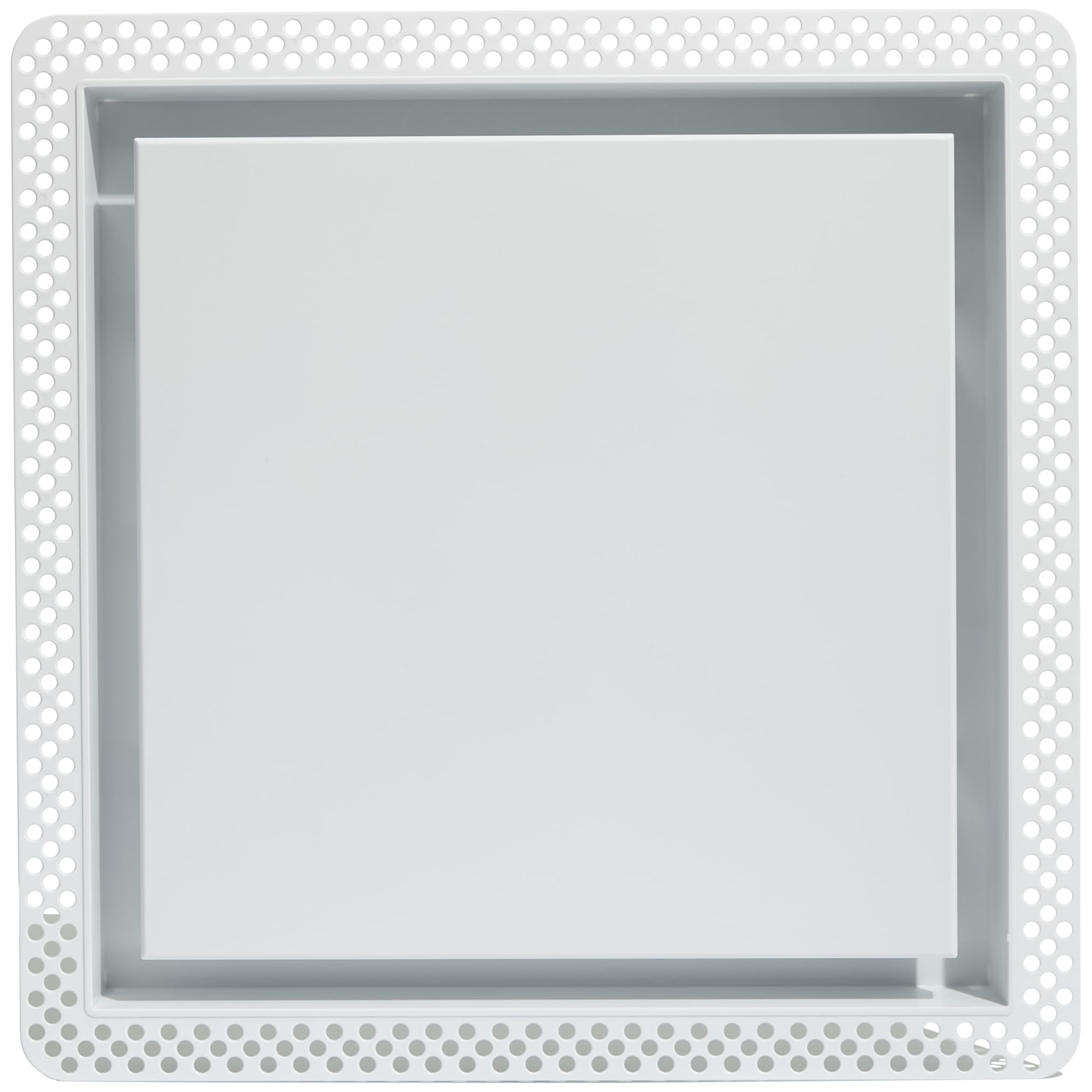 Fittes flush vent cover 14x14 front view with seamless finish