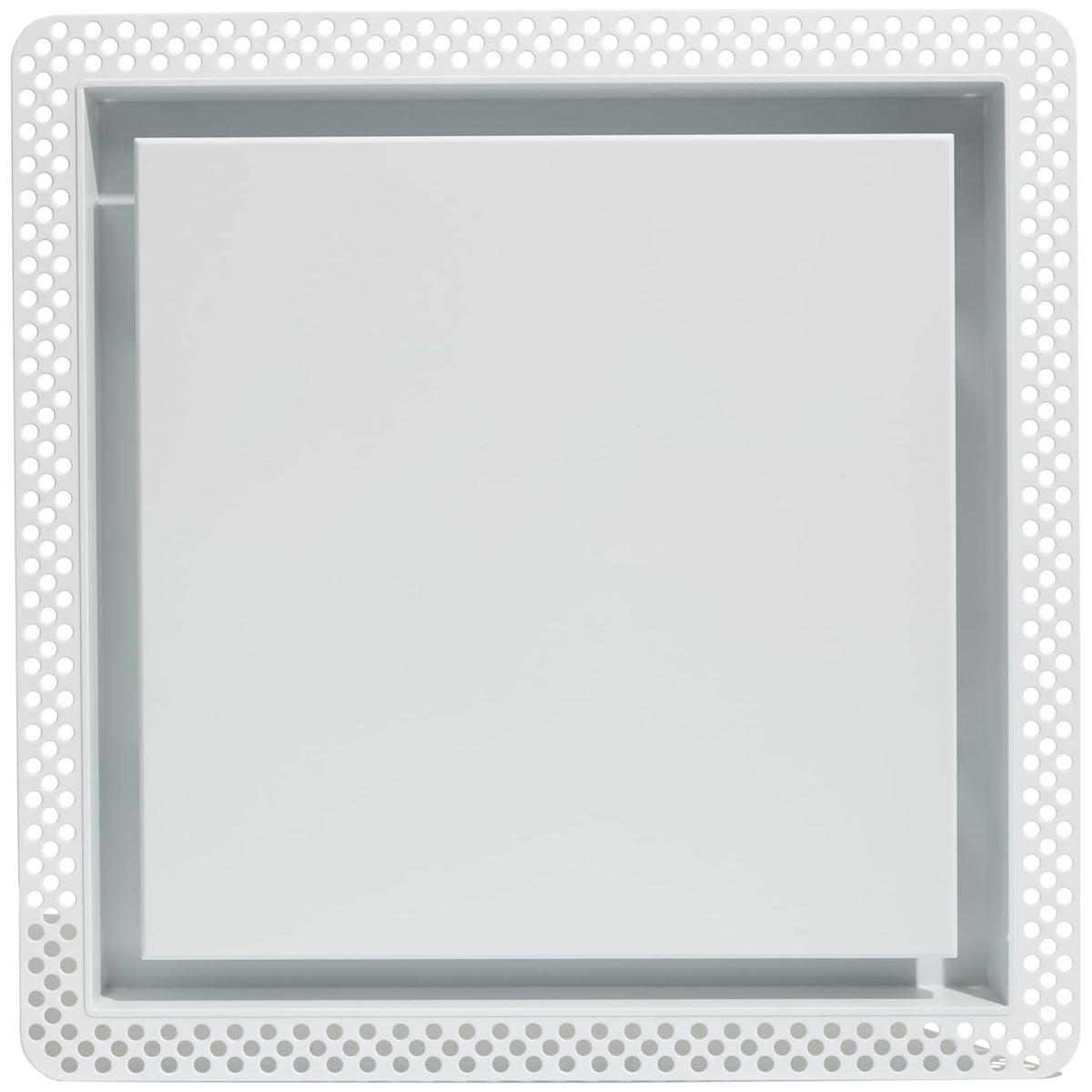 Fittes flush vent cover 14x14 front view with seamless finish
