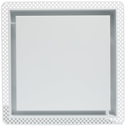 Fittes flush vent cover 14x14 front view with seamless finish