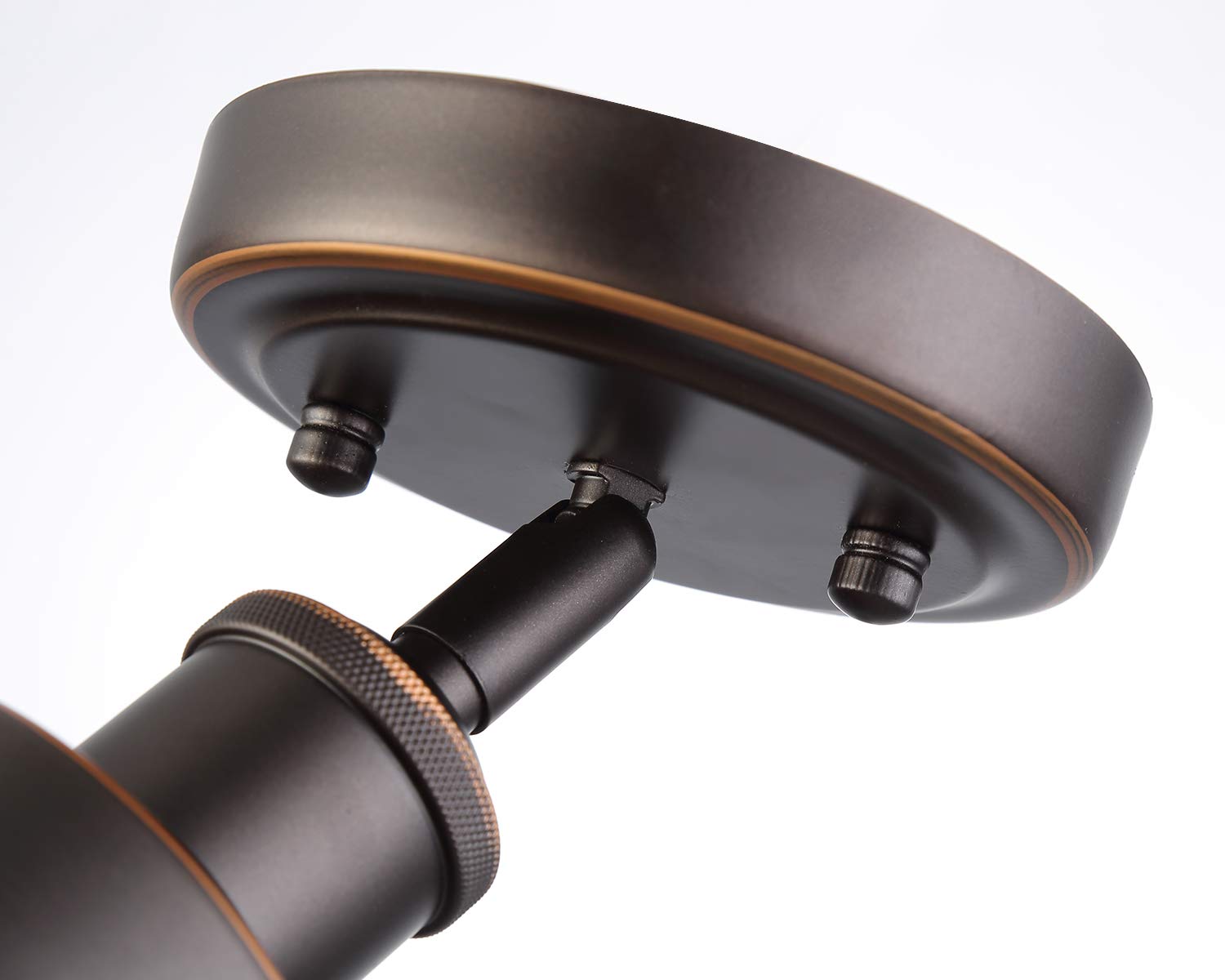 Fivess Lighting uses an E26 bulb enabling LED or traditional options