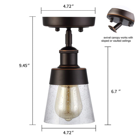 Fivess Lighting Edison-style bulb look enhances retro-modern living spaces