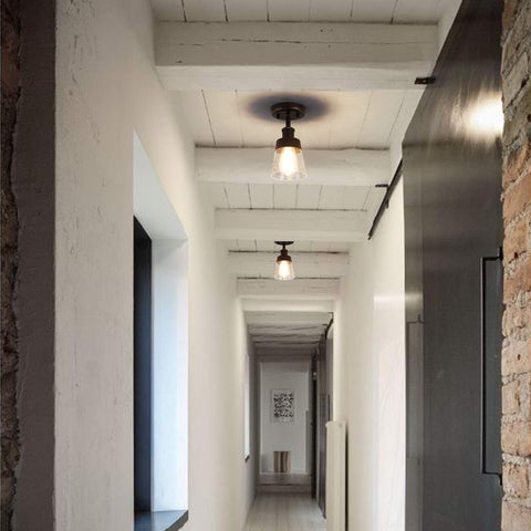 Fivess Lighting oil rubbed bronze finish adds warm ambiance to entryways