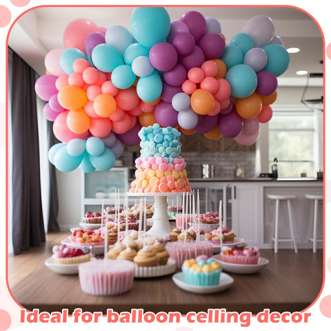 Fiwochic line and hooks support lightweight banners and string lights.