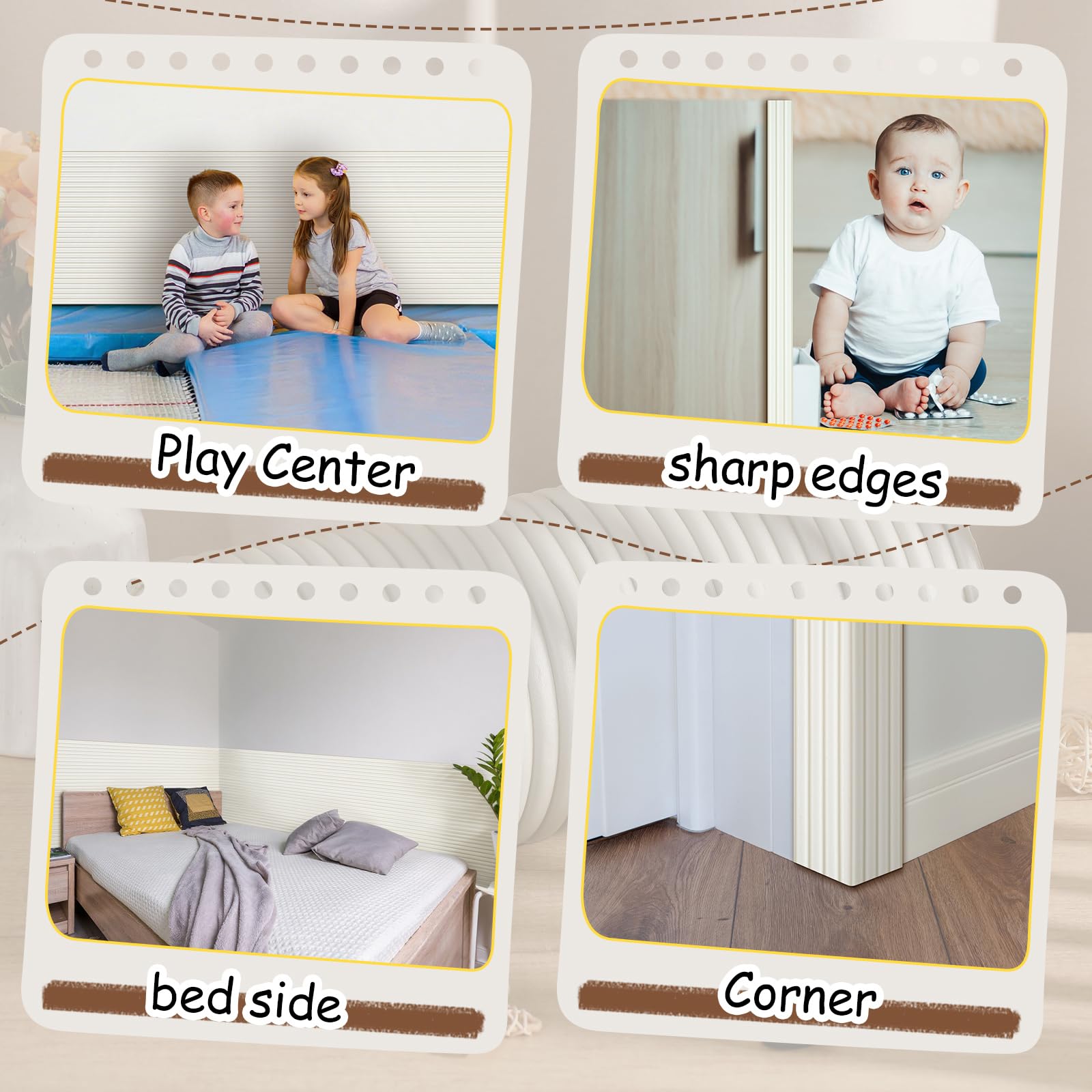Fiwochic versatile padding suits nurseries, playrooms, and living spaces.