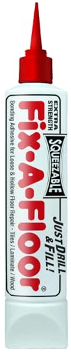 Fix-A-Floor precision tip enables clean, exact filling of gaps