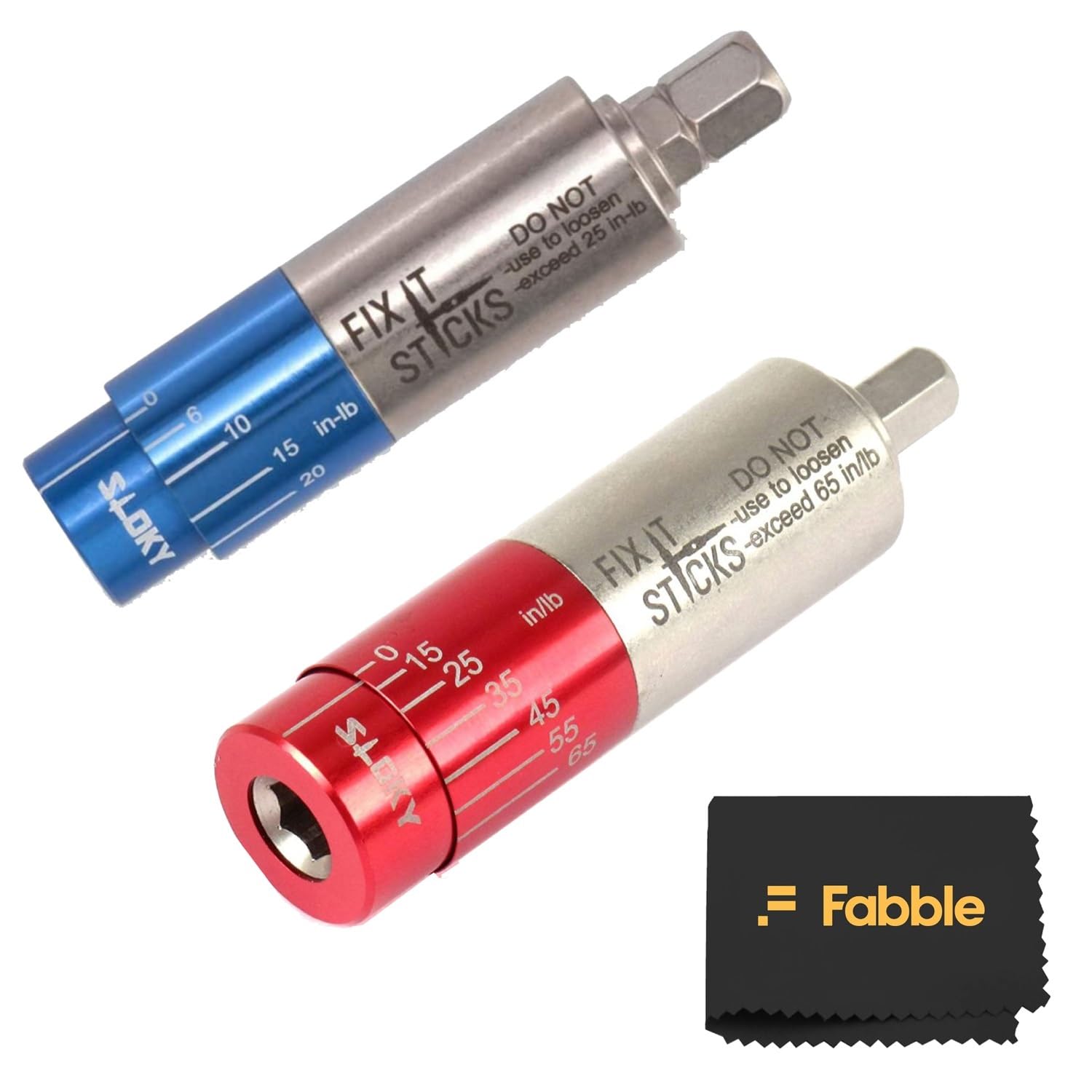 Fix It Sticks 15-65 in-lb torque driver in field use tightening scope rings precisely