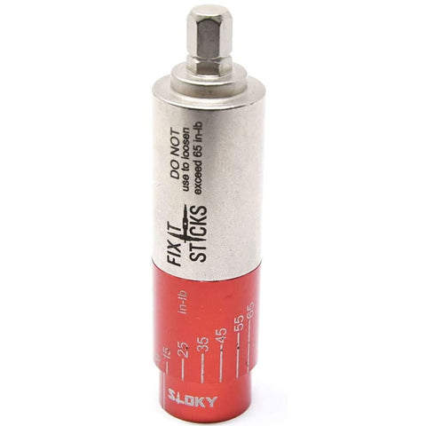 Fix It Sticks adjustable torque dial showing 15–65 in-lbs range