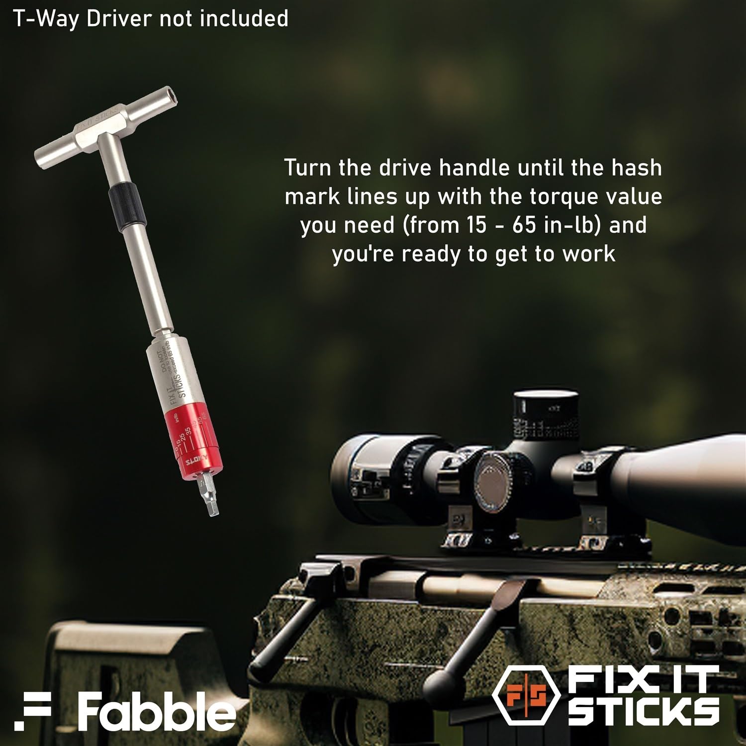 Fix It Sticks all-in-one torque driver bundle shown together