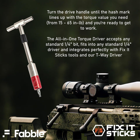 Fix It Sticks battery cap tool designed for secure installation.