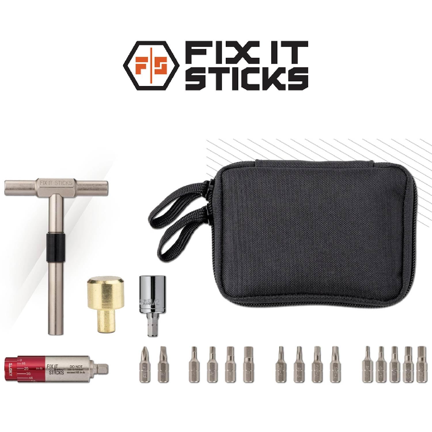 Fix It Sticks bit set enabling quick drive tuning across sizes