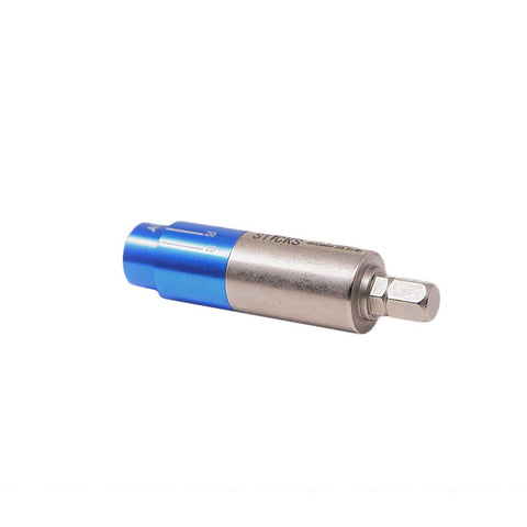 Fix It Sticks drive handle aligned with hash mark for quick adjustment