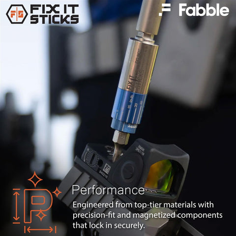 Fix It Sticks easy adjustment handle demonstrated on torque driver