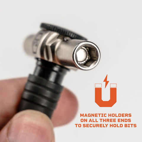 Fix It Sticks interchangeable bits fit standard 1/4-inch drive for versatile tasks.