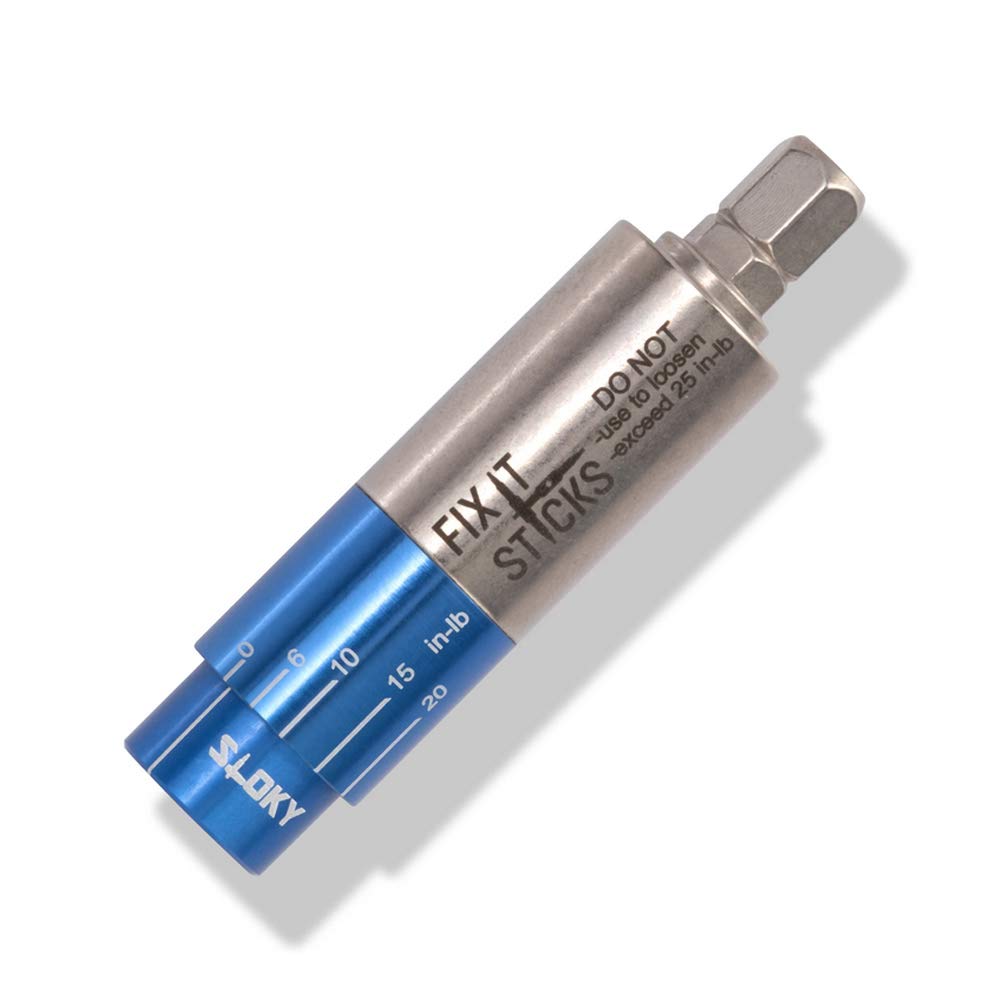 Fix It Sticks mini torque driver held for precise field tightening