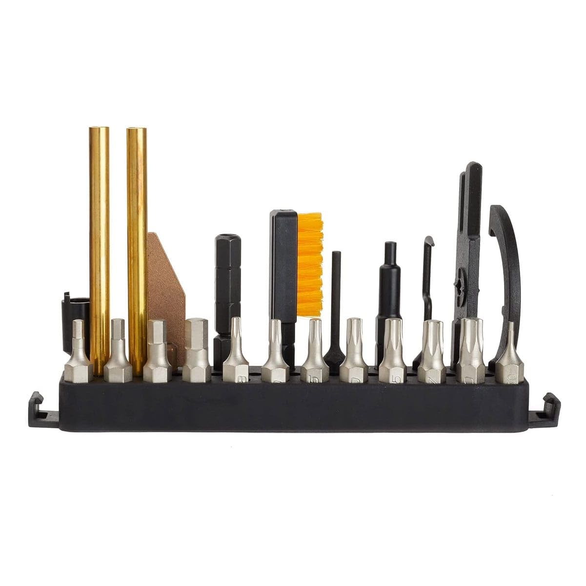 Fix It Sticks soft carry case open with organized bits.
