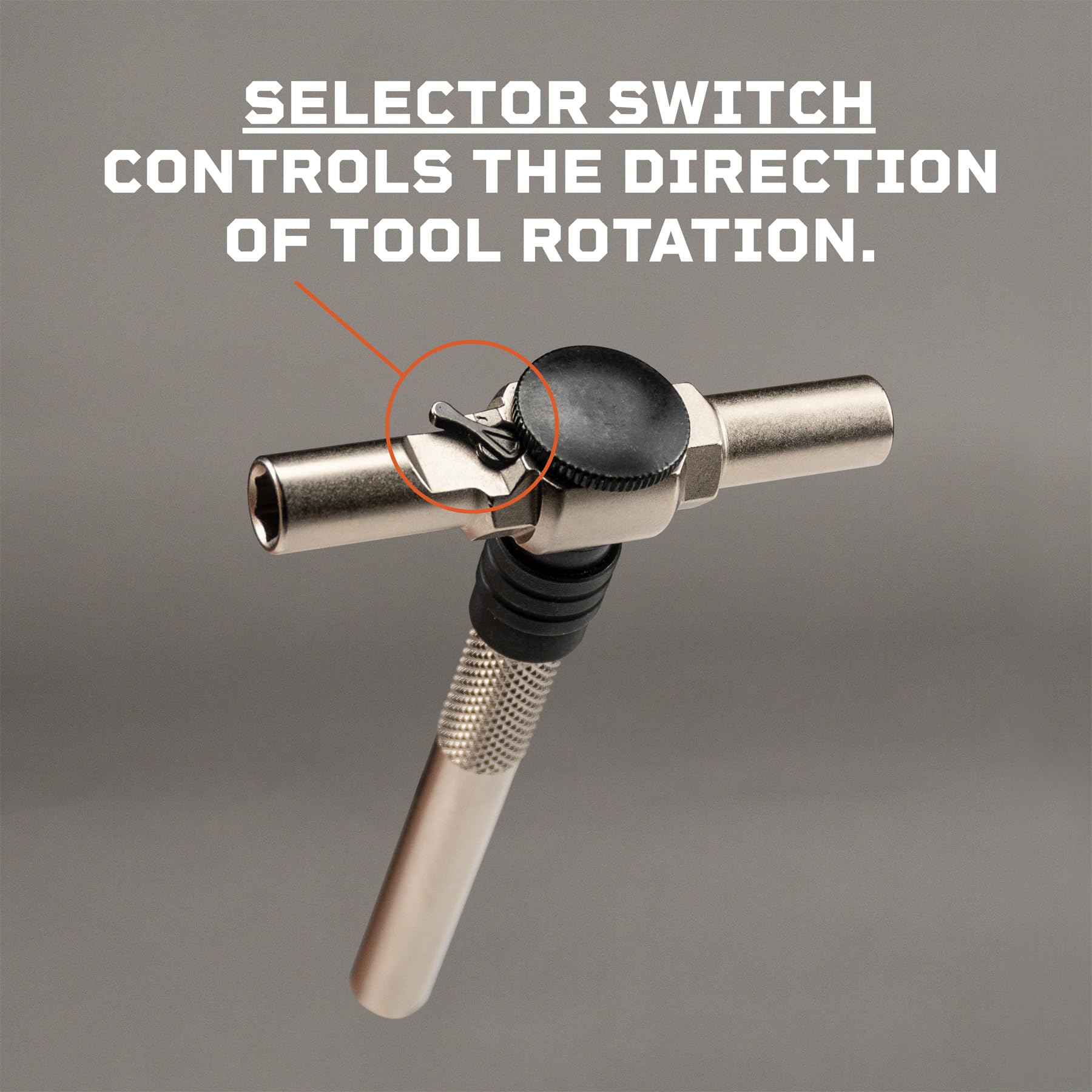 Fix It Sticks spring-loaded locking collar keeps hex bits secure on the go.