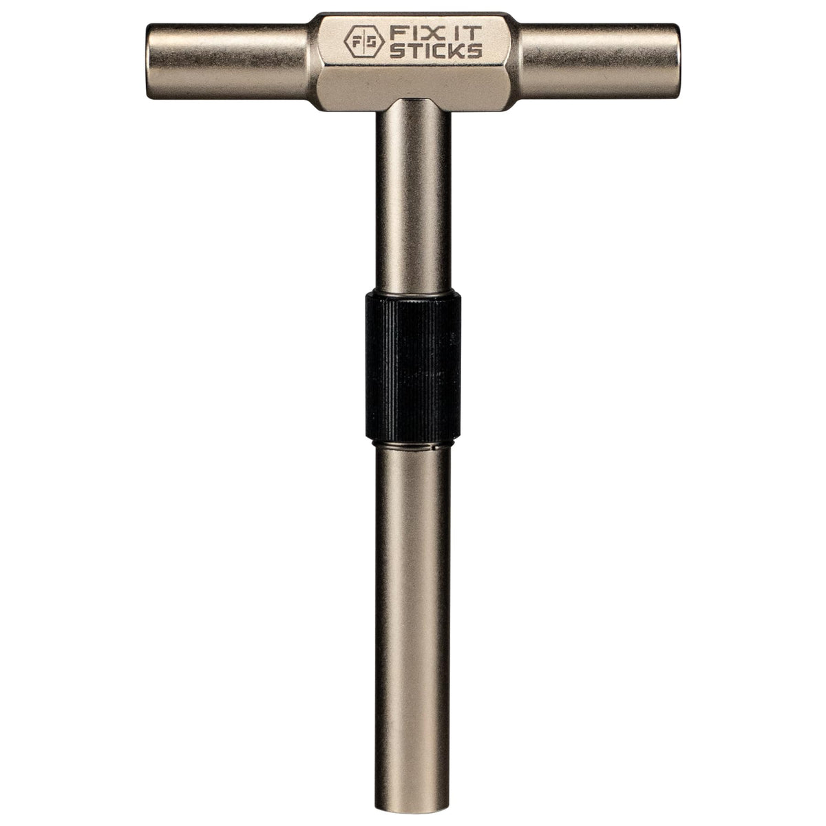 Fix It Sticks T‑Way Wrench top view with ergonomic handle.