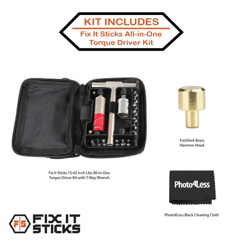 Fix It Sticks T-Way wrench shown in a compact, portable tool