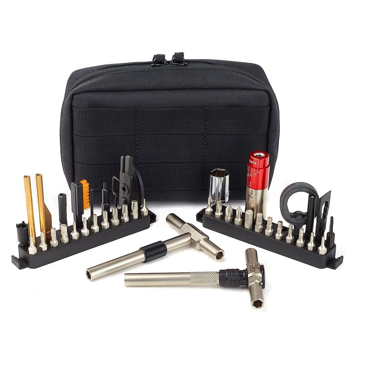 Fix It Sticks The Works kit top view, compact all-in-one maintenance.