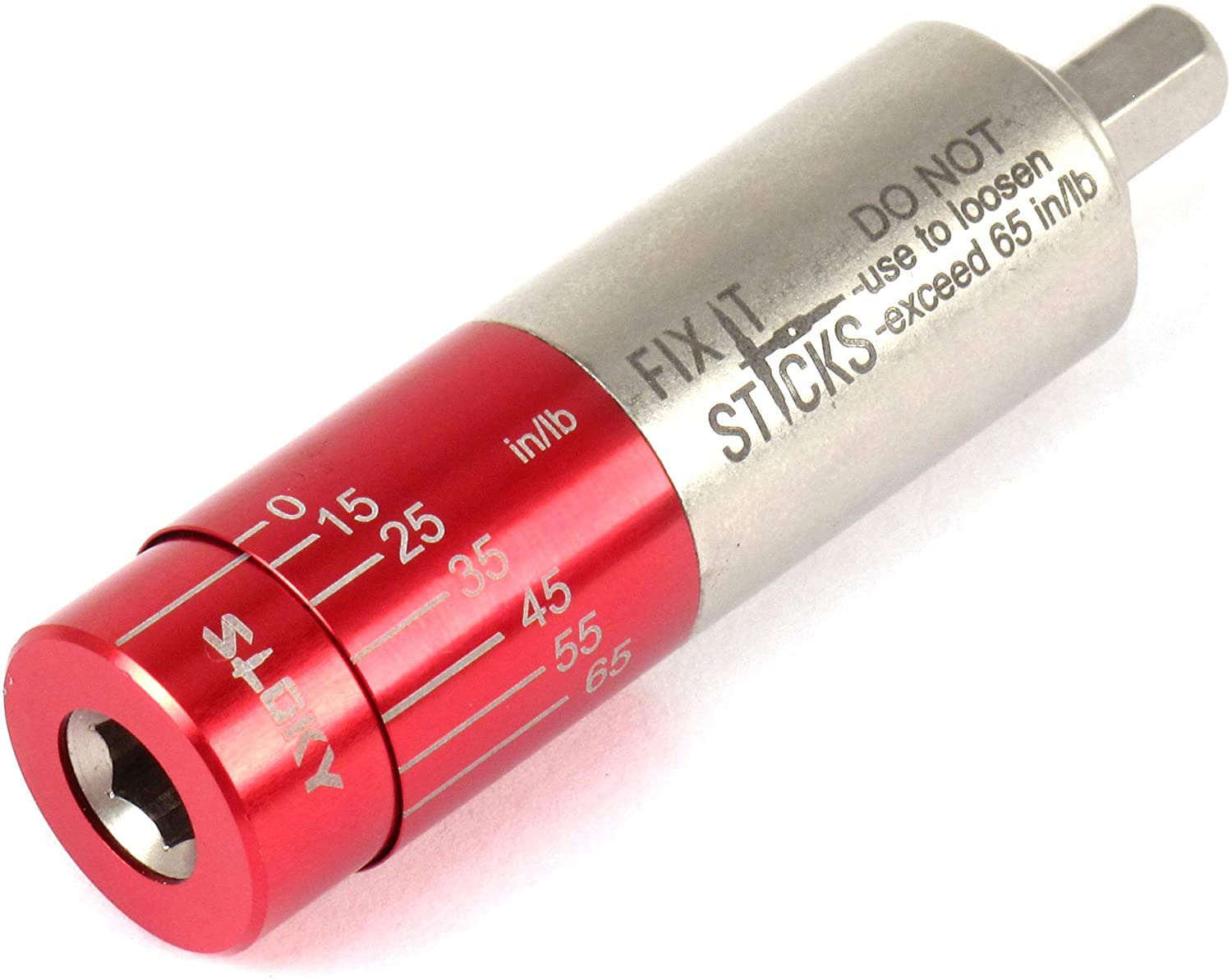 Fix It Sticks torque driver tightening firearm scope rings with precision