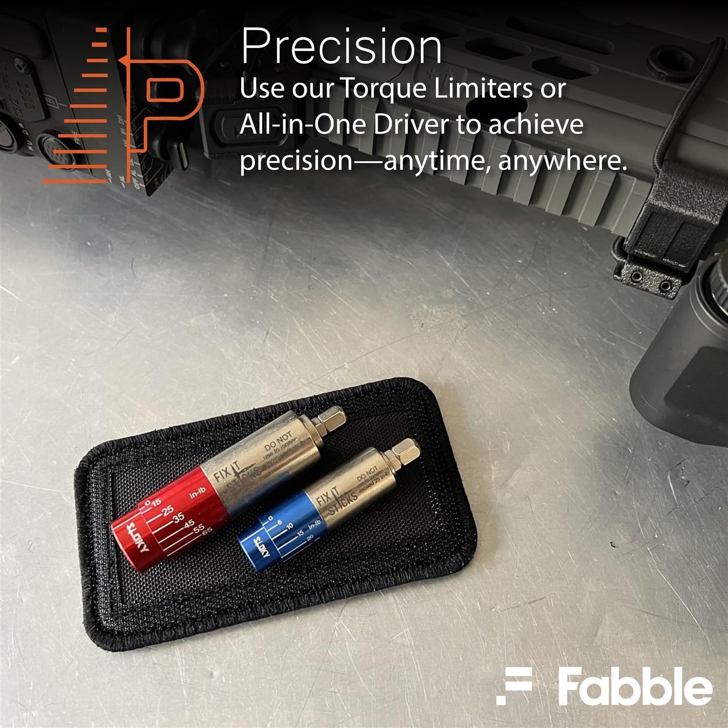 Fix It Sticks torque driver bundle ready for range and field adjustments