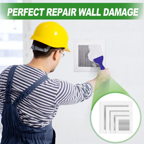 FixBuild 6x6 inch drywall patch for larger hole repair