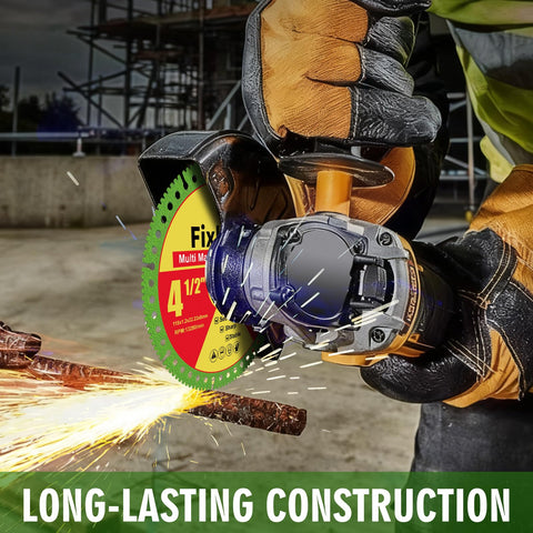 FixltFast in-use action showing fast, smooth cutting of stone materials