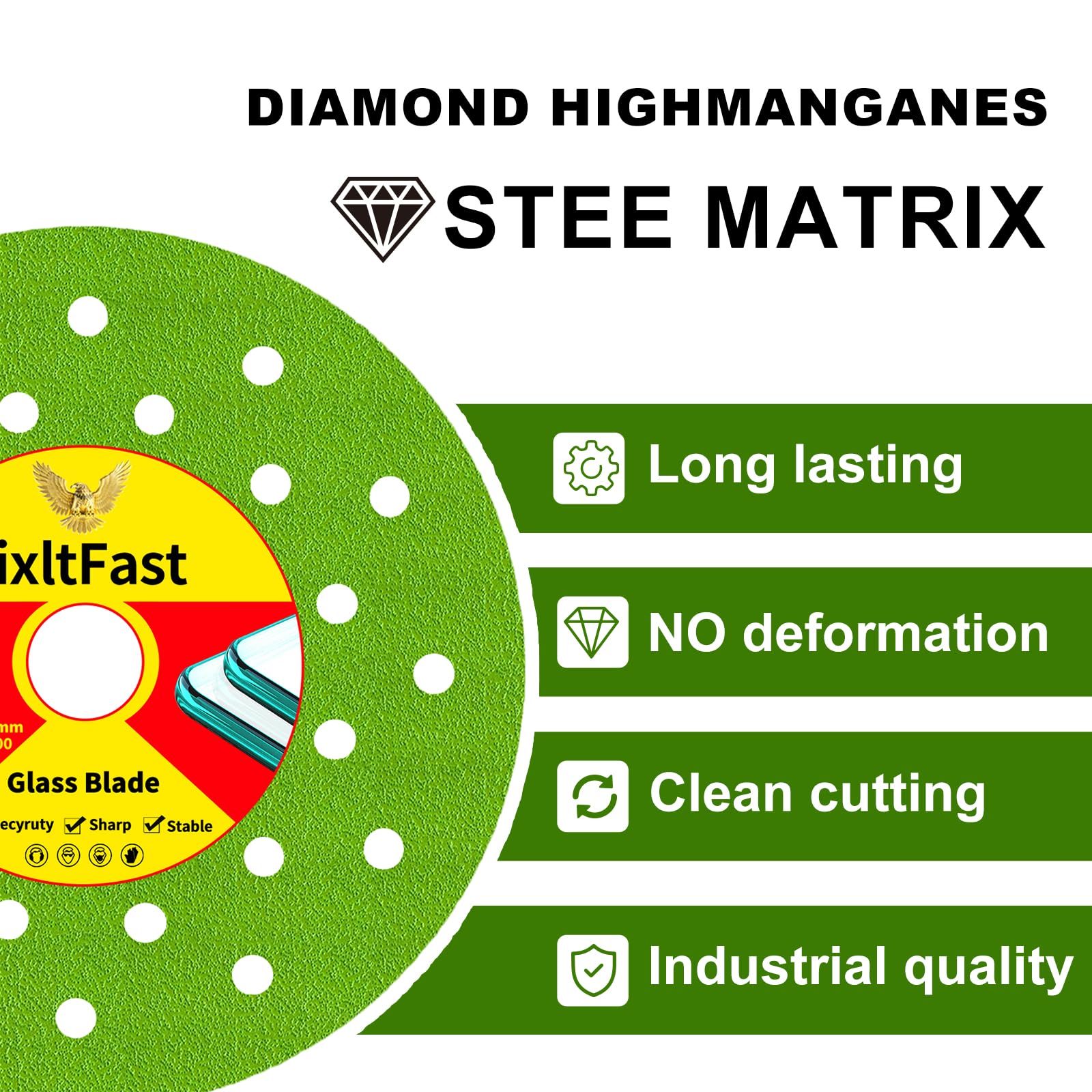 FixltFast double-sided grinding edge blade boosts efficiency for dry and wet tile work