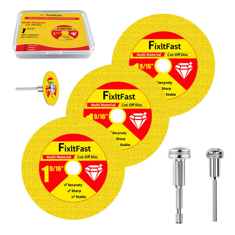 FixltFast diamond cut-off wheel 40mm for fast, clean cuts.