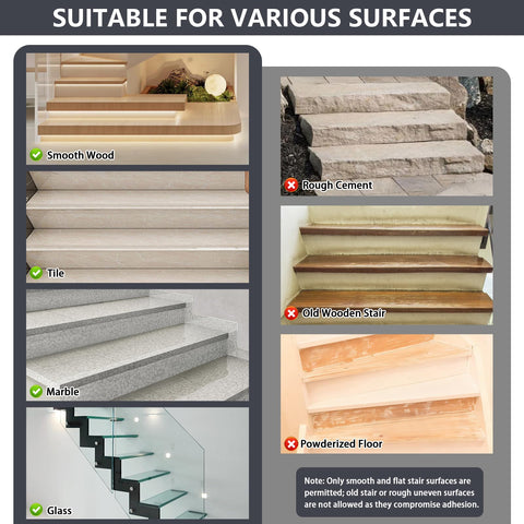 Fixmend stair treads elder-friendly grip support safer climbs for seniors.