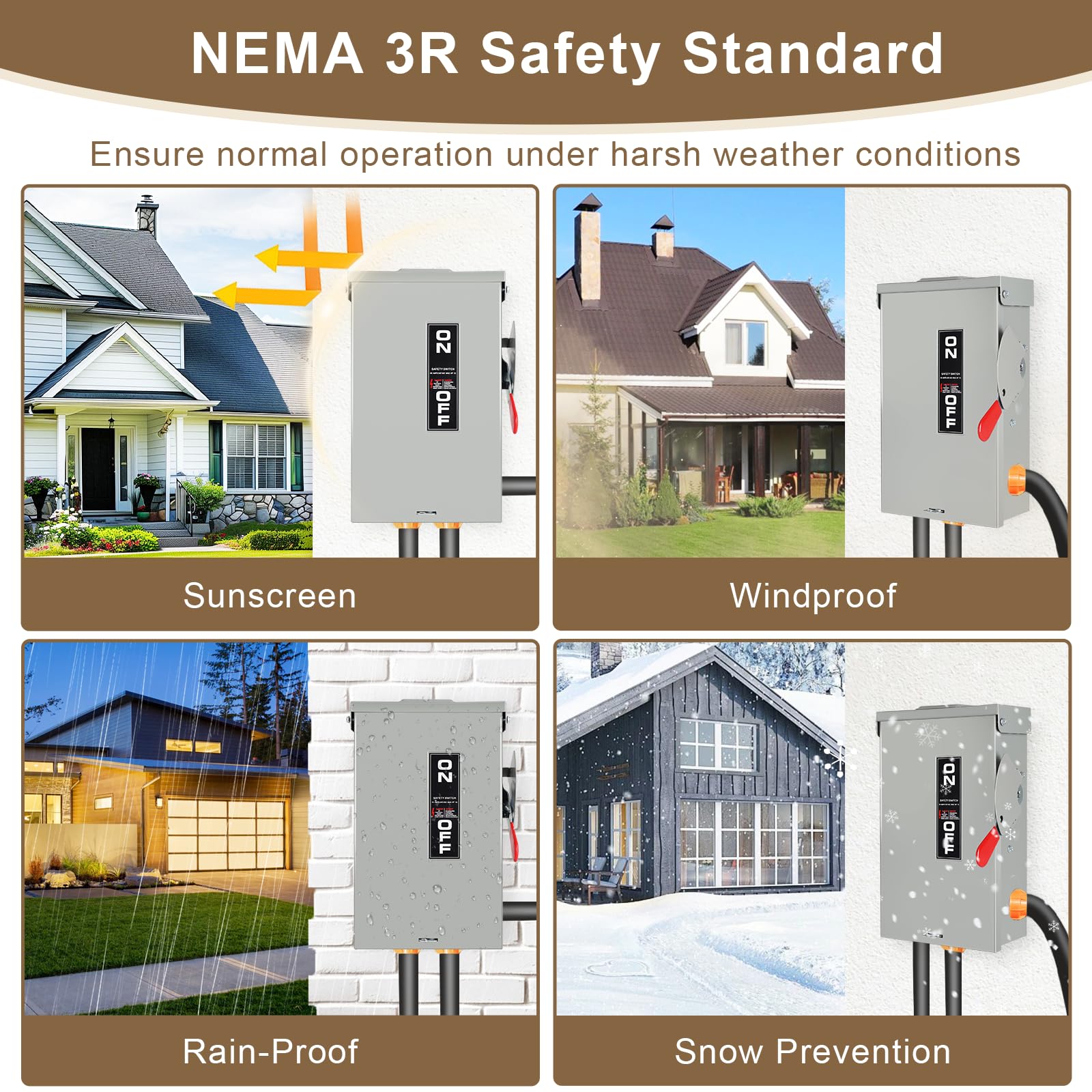 FixOasis pre-punched knockouts simplify installation for electricians.