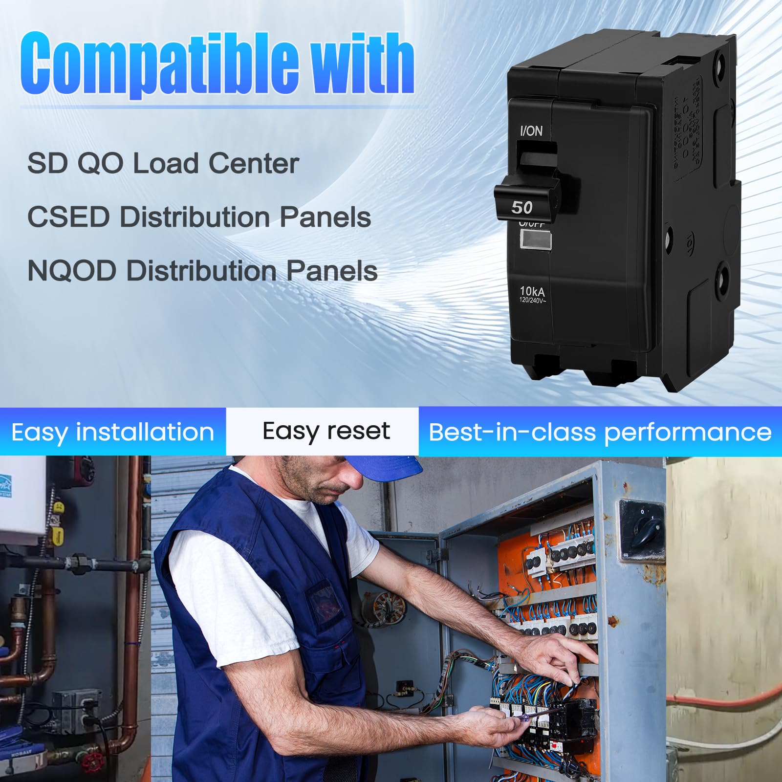 FixOasis Qo compatibility chart for SD QO load centers and NQOD panels
