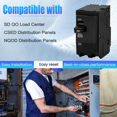 FixOasis Qo compatibility chart for SD QO load centers and NQOD panels
