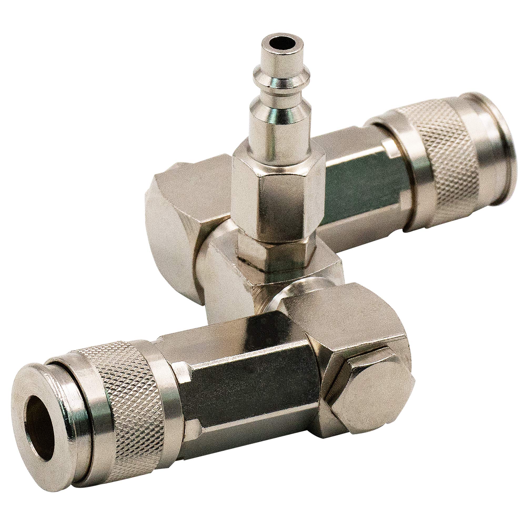 FIXSMITH 1/4-in NPT Air Outlet fits common compressors.