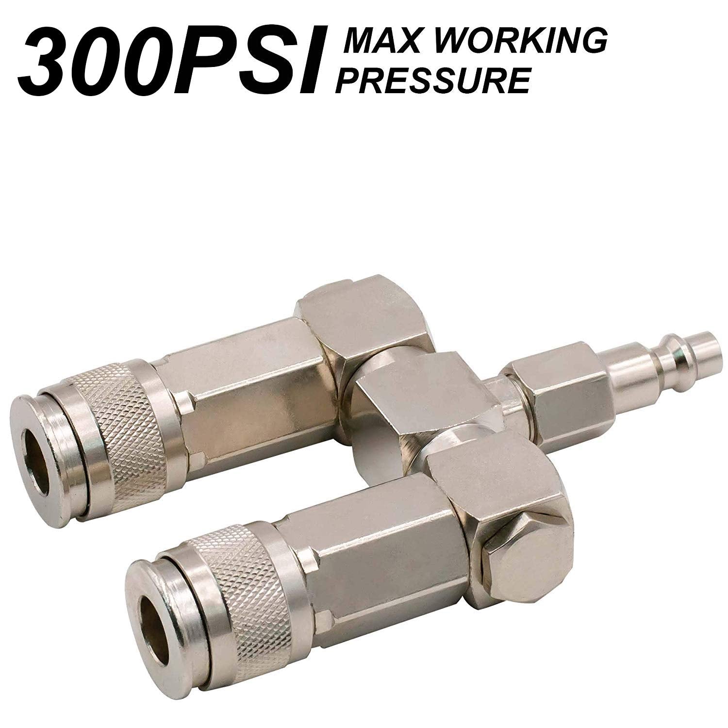 FIXSMITH Nickel-plated Steel Coupler offers high corrosion resistance.