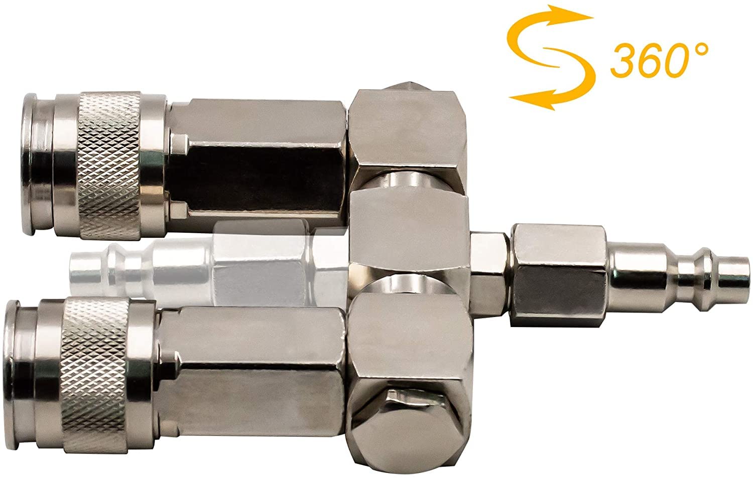 Fixsmith Universal Type Coupler fits multiple plugs for versatile air tool connections.