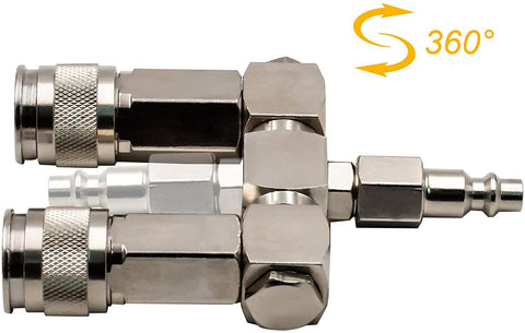 Fixsmith Universal Type Coupler fits multiple plugs for versatile air tool connections.
