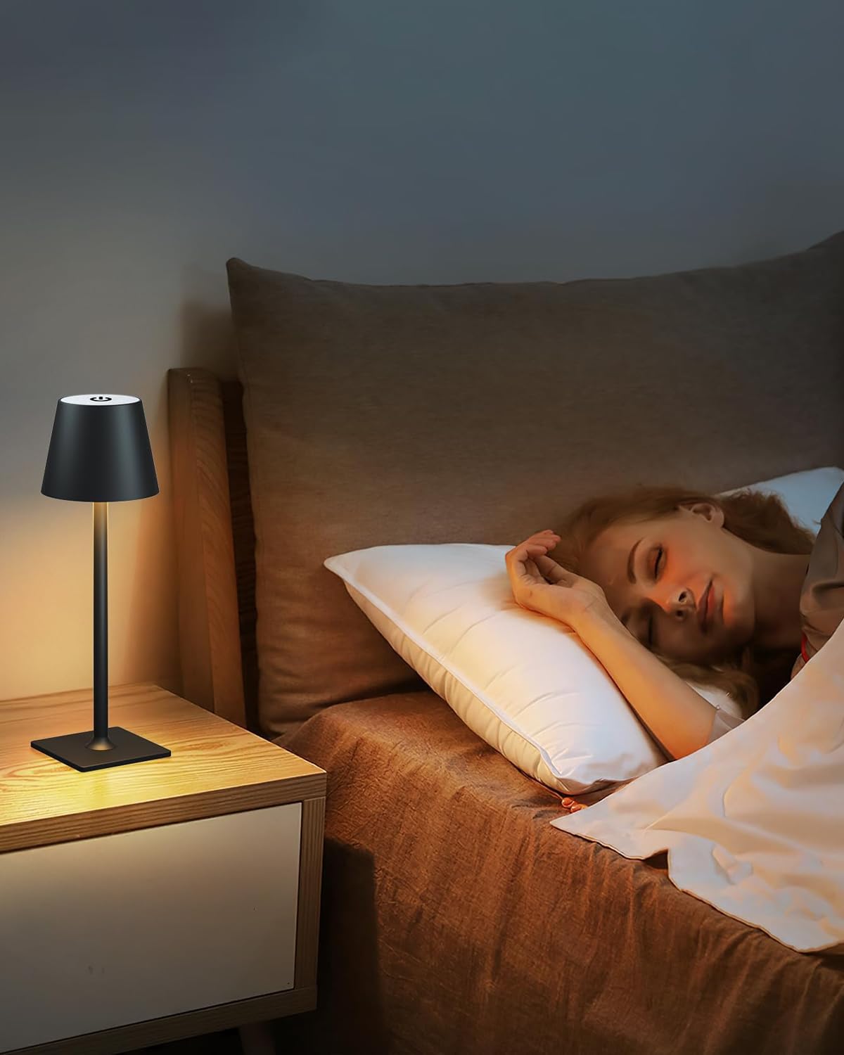 Fizrice portable lamp ideal for dinner parties and bedrooms