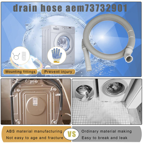 FJIAYIF AEM73732901 hose in box packaging shows easy install kit