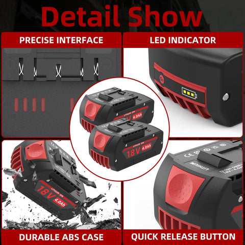 FJP Bosch tools in use powered by replacement battery