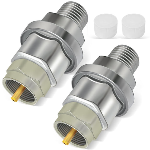 FJXBYWM F273699 fuel filter close-up highlights brass and zinc alloy durability